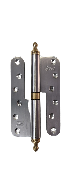 Bản lề cối inox N16- Đầu bút tháp đồng long đen Đồng